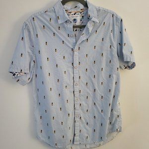 Mens' Button Down T-shirt